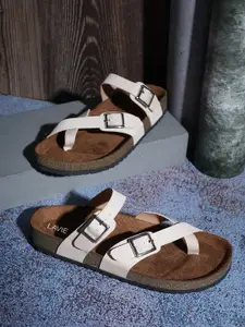 Lavie Women Open Toe Flats with Buckles