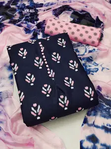 Maroosh Floral Embroidered Thread Work Unstitched Dress Material