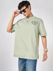 SF JEANS by Pantaloons Men Cotton Solid Sweatshirt