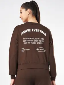 Ajile by Pantaloons Women Printed Cotton Pullover Sweatshirt