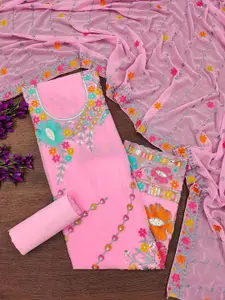 Maroosh Embroidered Unstitched Dress Material