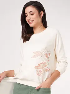 Honey by Pantaloons Women Floral Printed Cotton Sweatshirt