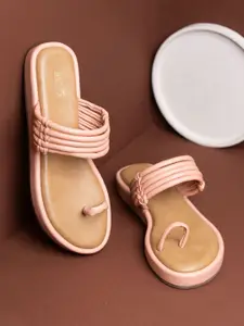 Inc 5 Women Round Toe Flatform Sandals