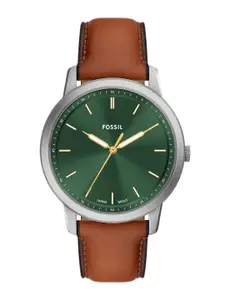 Fossil Men Dial & Leather Straps Analogue Watch AK_FS6094