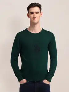 U.S. Polo Assn. Men Printed Winter Pullover