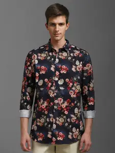 Louis Philippe Sport Men Slim Fit Floral Opaque Printed Casual Shirt