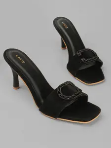 Lavie Women Western - Embellished Slim Heel Sandals