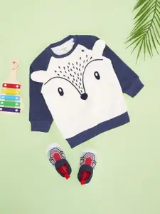 Pantaloons Baby Boys Graphic Printed Sweatshirt