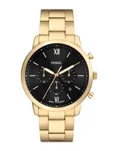 Fossil Men Dial & Stainless Steel Straps Analogue Watch AK_FS6093