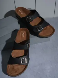 Lavie Women Open Toe Flats with Buckles