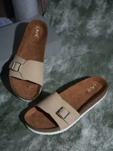 Lavie Women Open Toe Flats with Buckles