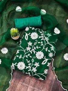 Maroosh Embroidered Organza Unstitched Dress Material