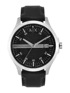 Armani Exchange Men Dial & Leather Straps Analogue Watch AK_AX2101