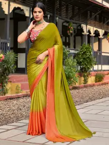 Saree mall Ombre Dyed Beads and Stones Sarees