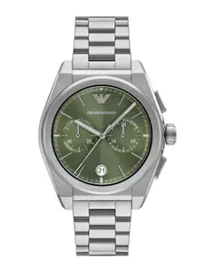 Emporio Armani Men Dial & Stainless Steel Analogue Watch AK_AR11640