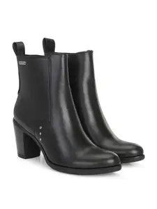 Delize Women Women Block-Heeled Winter Boots