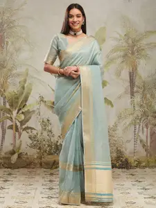 RACHNA Woven Design Zari Ready to Wear Kanjeevaram Saree