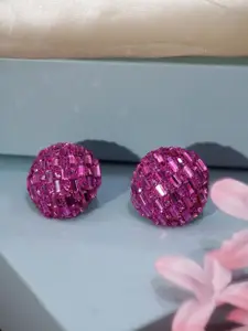 Niscka Rhinestone Circular Studs