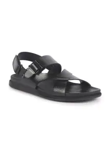 FAUSTO Men PU Buckle Comfort Sandals