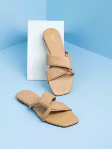 Inc 5 Women Open Toe Flats