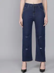 Kotty Women High-Rise Mildly Distressed Stretchable Jeans