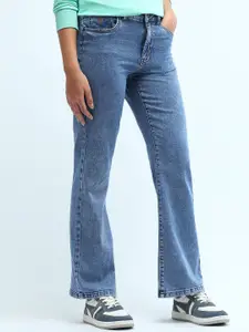 U.S. Polo Assn. Women Women Bootcut Light Fade Stretchable Jeans