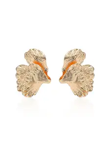 Kazo Gold-Plated Contemporary Studs