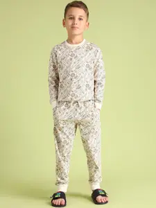 U.S. Polo Assn. Kids Boys Printed Classic Joggers Trousers