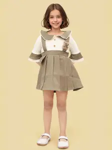 Toonyport Flared Sleeve Fit & Flare Dress