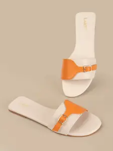 Lavie Women Open Toe Flats with Buckles