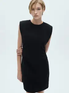 MANGO Ruched Sheath Mini Dress