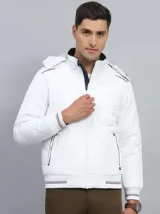 Monte Carlo Men Hooded Solid Casual Parka Jacket