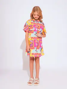 Vero Moda Print Shirt Dress