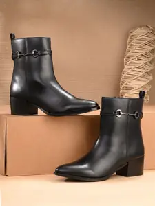 The Roadster Lifestyle Co  Women Block-Heeled Chelsea Boots