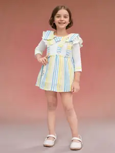 Toonyport Striped Fit & Flare Dress