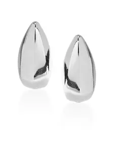 Kazo Silver-Plated Contemporary Studded Earrings