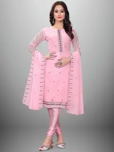 Maroosh Embroidered Thread Work Unstitched Dress Material