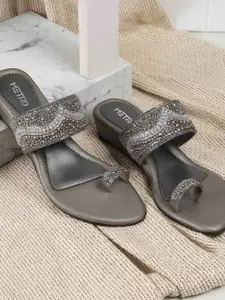 Metro Embellished Wedge with