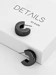 Kazo Alloy Contemporary Hoop Earrings