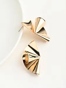 Kazo Gold Plated Contemporary Studs