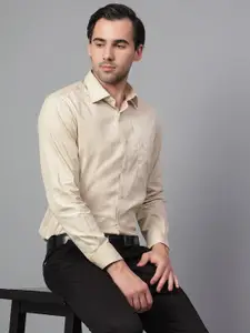 Cantabil Men Spread Collar Floral Printed Cotton Party Shirt