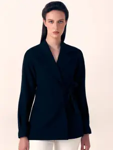 Vero Moda Notched Lapel Open Front Formal Blazer