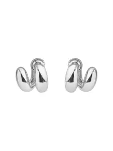Kazo Silver Plated Contemporary Studs