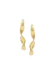 Kazo Gold Plated Contemporary Studs
