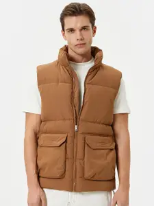 Koton Mock Collar Padded Jacket