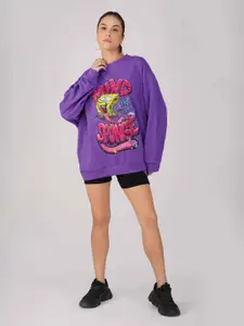 THE CLOTHING FACTORY Women Printed Sweatshirt