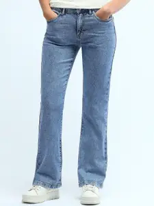 U.S. Polo Assn. Women Women Bootcut Light Fade Stretchable Jeans