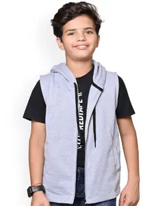 BAESD Boys Hooded Solid Fleece Casual Bomber Jackets