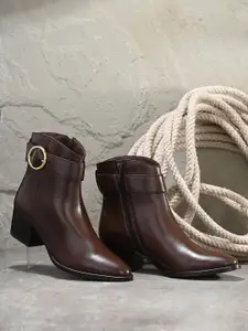 The Roadster Lifestyle Co Women Pointed Toe Casual Boots