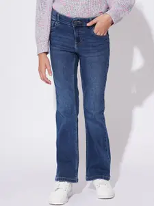 Vero Moda Girls Bootcut Light Fade Stretchable Jeans